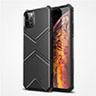 Silikon Hülle Handyhülle Ultra Dünn Flexible Schutzhülle 360 Grad Ganzkörper Tasche S02 für Apple iPhone 12 Pro Max Schwarz