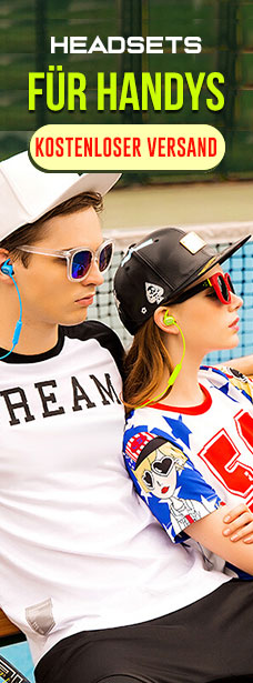 Kopfhörer, Headset für Handy