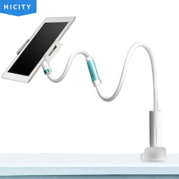Universal Faltbare Ständer Tablet Halter Halterung Flexibel für Apple iPad Mini 2 Weiß