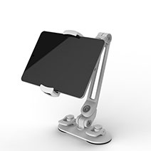 Universal Faltbare Ständer Tablet Halter Halterung Flexibel H02 für Apple iPad 2 Weiß