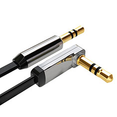 Audio Stereo 3.5mm Klinke Kopfhörer Verlängerung Kabel auf Stecker A02 für Huawei MateBook D14 2020 Schwarz