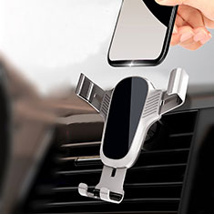 Auto KFZ Armaturenbrett Halter Halterung Universal AutoHalter Halterungung Handy KO3 für Realme 6i Silber