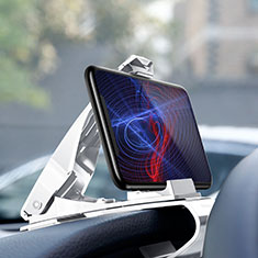 Auto KFZ Armaturenbrett Halter Halterung Universal AutoHalter Halterungung Handy T03 für Oneplus 7 Pro Weiß