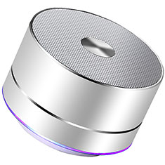 Bluetooth Mini Lautsprecher Wireless Speaker Boxen K01 für Samsung Galaxy Tab S7 4G 11 SM-T875 Silber