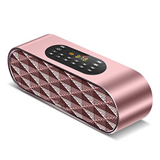 Bluetooth Mini Lautsprecher Wireless Speaker Boxen K03 für Sony Xperia XA2 Ultra Rosegold