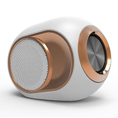 Bluetooth Mini Lautsprecher Wireless Speaker Boxen K05 für Samsung Wave S8500 Weiß