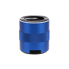 Bluetooth Mini Lautsprecher Wireless Speaker Boxen K09 für HTC U12 Plus Blau