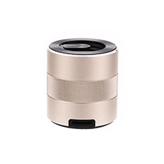 Bluetooth Mini Lautsprecher Wireless Speaker Boxen K09 für Xiaomi Redmi Note 8 2021 Gold