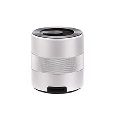 Bluetooth Mini Lautsprecher Wireless Speaker Boxen K09 für Sony Xperia XA2 Plus Silber