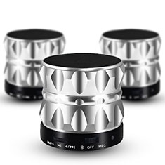 Bluetooth Mini Lautsprecher Wireless Speaker Boxen S13 Silber