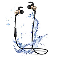 Bluetooth Wireless Stereo Kopfhörer Sport Ohrhörer In Ear Headset H50 für Sony Xperia XA2 Gold