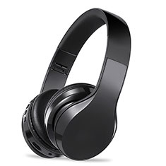 Bluetooth Wireless Stereo Ohrhörer Sport Headset In Ear Kopfhörer H73 für Huawei MateBook HZ-W09 Schwarz