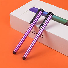 Eingabestift Touchscreen Pen Stift 2PCS H02 für Wiko Rainbow Up 4G Violett