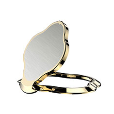 Fingerring Ständer Magnetische Smartphone Halter Halterung Universal H11 für Vivo Y20s Gold