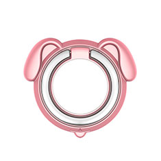 Fingerring Ständer Magnetische Smartphone Halter Halterung Universal H15 für Samsung Galaxy S20 FE 2022 5G Rosa