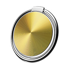 Fingerring Ständer Magnetische Smartphone Halter Halterung Universal Z01 für Oppo Reno3 A Gold