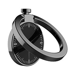 Fingerring Ständer Magnetische Smartphone Halter Halterung Universal Z05 für Xiaomi Mi 9 Pro 5G Schwarz