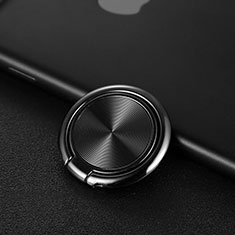 Fingerring Ständer Magnetische Smartphone Halter Halterung Universal Z11 für Xiaomi Redmi Note 5 Pro Schwarz