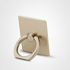 Fingerring Ständer Smartphone Halter Halterung Universal R06 für Apple iPhone 6S Gold
