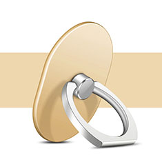 Fingerring Ständer Smartphone Halter Halterung Universal Z06 für Samsung Galaxy S20 Lite 5G Gold