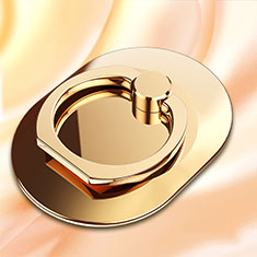 Fingerring Ständer Smartphone Halter Halterung Universal Z19 für Apple iPhone 6S Gold