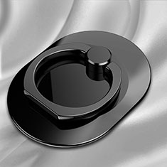 Fingerring Ständer Smartphone Halter Halterung Universal Z19 für Xiaomi Mi 9 Pro 5G Schwarz