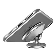 Halter Halterungung Auto Halter Halterung Magnet Saugnapf Universal für Motorola Moto G52j 5G Silber