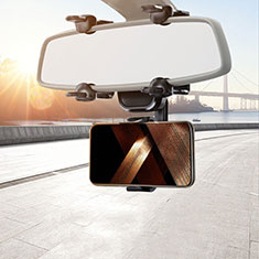 Halter Halterungung Auto Halter Halterung Saugnapf Universal JD5 für Samsung Galaxy S25 Ultra 5G Schwarz