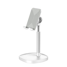 Handy Ständer Smartphone Halter Halterung Stand Universal K17 für LG Q52 Weiß
