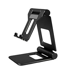 Handy Ständer Smartphone Halter Halterung Stand Universal K19 für LG K62 Schwarz