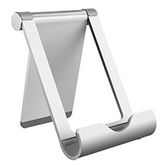 Handy Ständer Smartphone Halter Halterung Stand Universal K21 für Huawei Mate 30 5G Silber