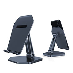 Handy Ständer Smartphone Halter Halterung Stand Universal K22 für Sony Xperia XA2 Schwarz