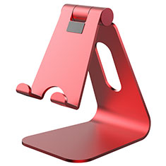 Handy Ständer Smartphone Halter Halterung Stand Universal K24 für Motorola Moto G62 5G Rot