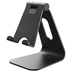 Handy Ständer Smartphone Halter Halterung Stand Universal K24 für Handy Zubehoer Handyhuellen Cases Taschen Schwarz