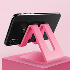 Handy Ständer Smartphone Halter Halterung Stand Universal N01 für Oppo A73 5G Pink