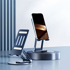 Handy Ständer Smartphone Halter Halterung Stand Universal N18 für Vivo V20 Pro 5G Grau
