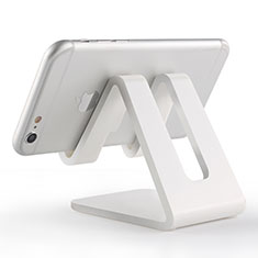 Handy Ständer Smartphone Halter Halterung Stand Universal T10 für Oppo K7x 5G Weiß