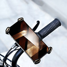 Handyhalterung Fahrrad Halterung Universal Motorrad HandyHalter Lenker Smartphone Bike H04 für Oppo Find X7 Ultra 5G Schwarz