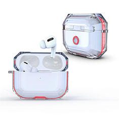Handyhülle Hülle Crystal Hartschalen Tasche Schutzhülle H01 für Apple AirPods Pro Rot