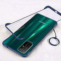 Handyhülle Hülle Crystal Hartschalen Tasche Schutzhülle H01 für Huawei Honor 30S Blau