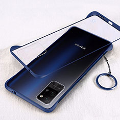 Handyhülle Hülle Crystal Hartschalen Tasche Schutzhülle H01 für Huawei Honor Play4 Pro 5G Blau