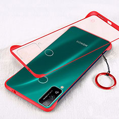 Handyhülle Hülle Crystal Hartschalen Tasche Schutzhülle H01 für Huawei Honor Play4T Rot