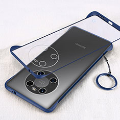 Handyhülle Hülle Crystal Hartschalen Tasche Schutzhülle H01 für Huawei Mate 40E Pro 4G Blau