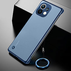 Handyhülle Hülle Crystal Hartschalen Tasche Schutzhülle H01 für Xiaomi Mi Mix 4 5G Blau