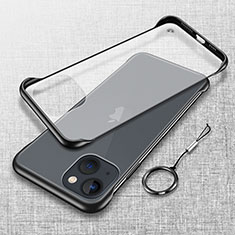 Handyhülle Hülle Crystal Hartschalen Tasche Schutzhülle H02 für Apple iPhone 13 Schwarz