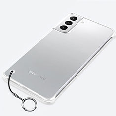 Handyhülle Hülle Crystal Hartschalen Tasche Schutzhülle H02 für Samsung Galaxy S21 FE 5G Klar