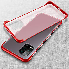 Handyhülle Hülle Crystal Hartschalen Tasche Schutzhülle H02 für Xiaomi Mi 10 Lite Rot