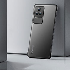 Handyhülle Hülle Crystal Hartschalen Tasche Schutzhülle H02 für Xiaomi Poco F4 5G Schwarz