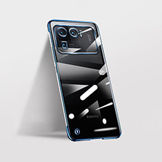 Handyhülle Hülle Crystal Hartschalen Tasche Schutzhülle H03 für Xiaomi Mi 11 Ultra 5G Blau