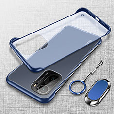 Handyhülle Hülle Crystal Hartschalen Tasche Schutzhülle H03 für Xiaomi Mi 11X 5G Blau